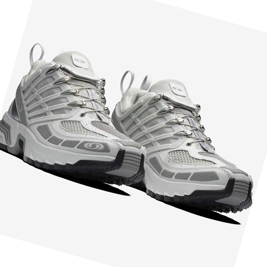 Salomon ACS PRO ADVANCED Sneakers Dam Silver | SE921WNB