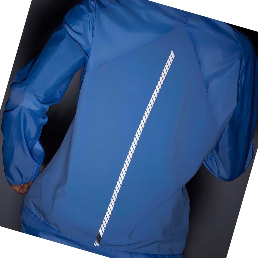 Salomon BONATTI CROSS WIND WINDBREAKERS Jacka Dam Blå | SE1163ZUT