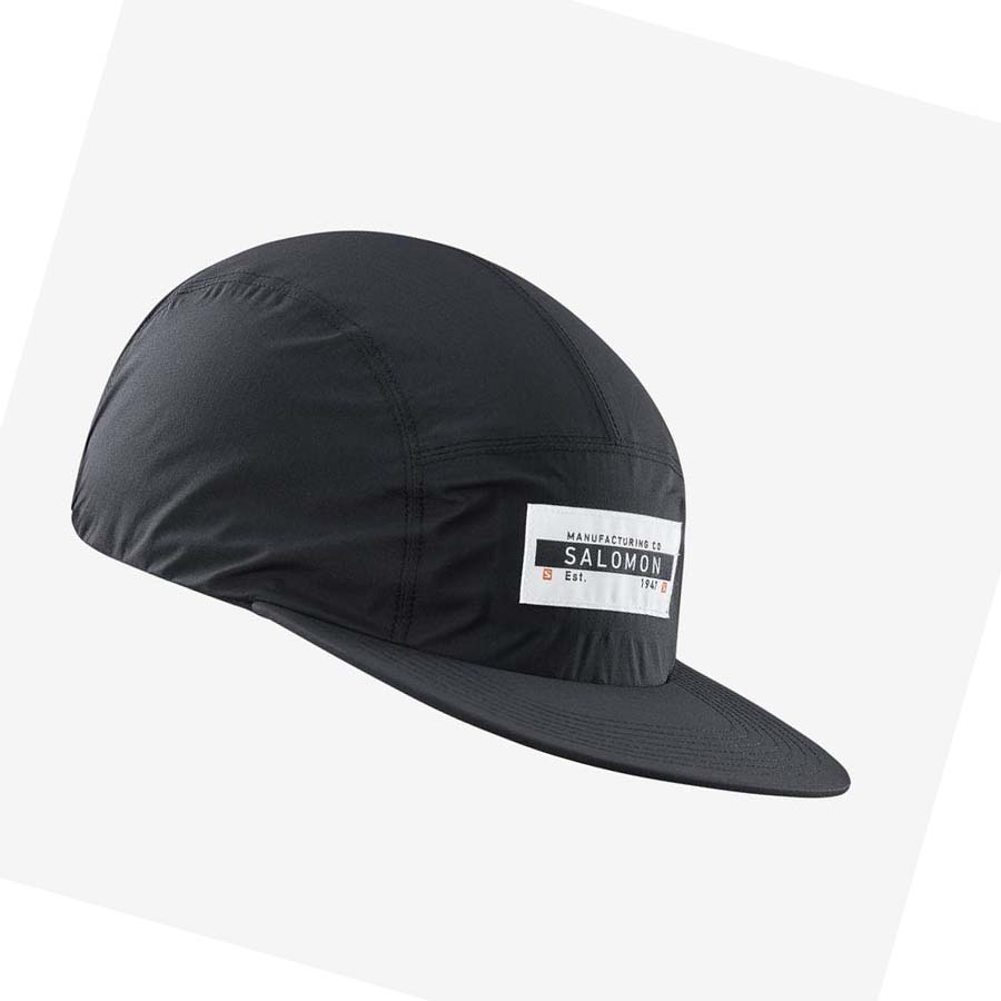 Salomon BONATTI WATERPROOF FIVE PANEL Hatt Herr Svarta | SE660EBC