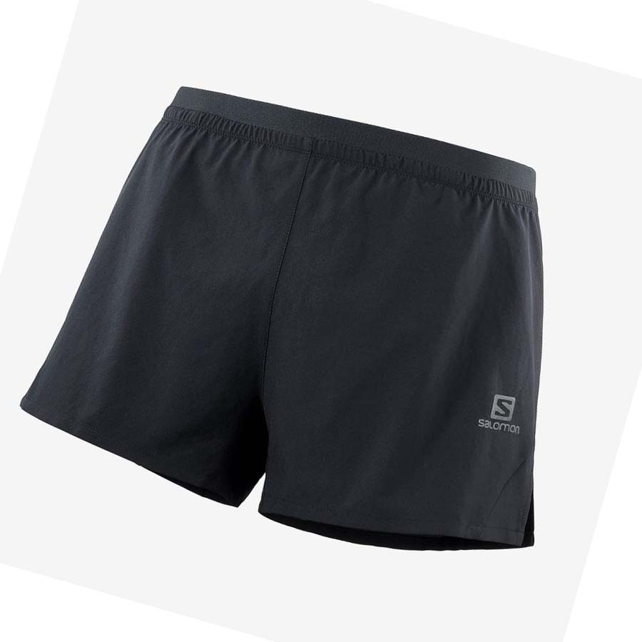 Salomon CROSS 3\'\' Shorts Herr Svarta | SE450TCE