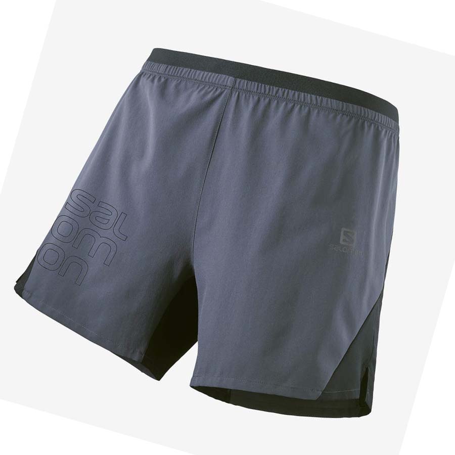 Salomon CROSS 5\'\' Shorts Herr Grå | SE460XYU