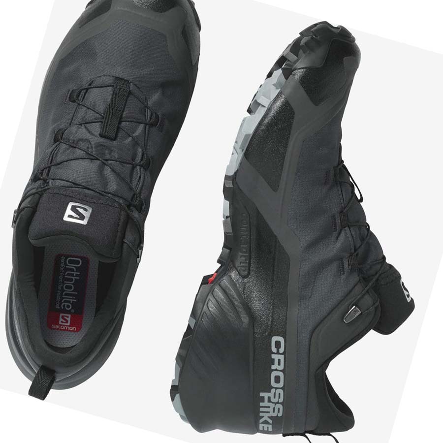 Salomon CROSS HIKE GORE-TEX Vandringsskor Herr Svarta | SE17CTV