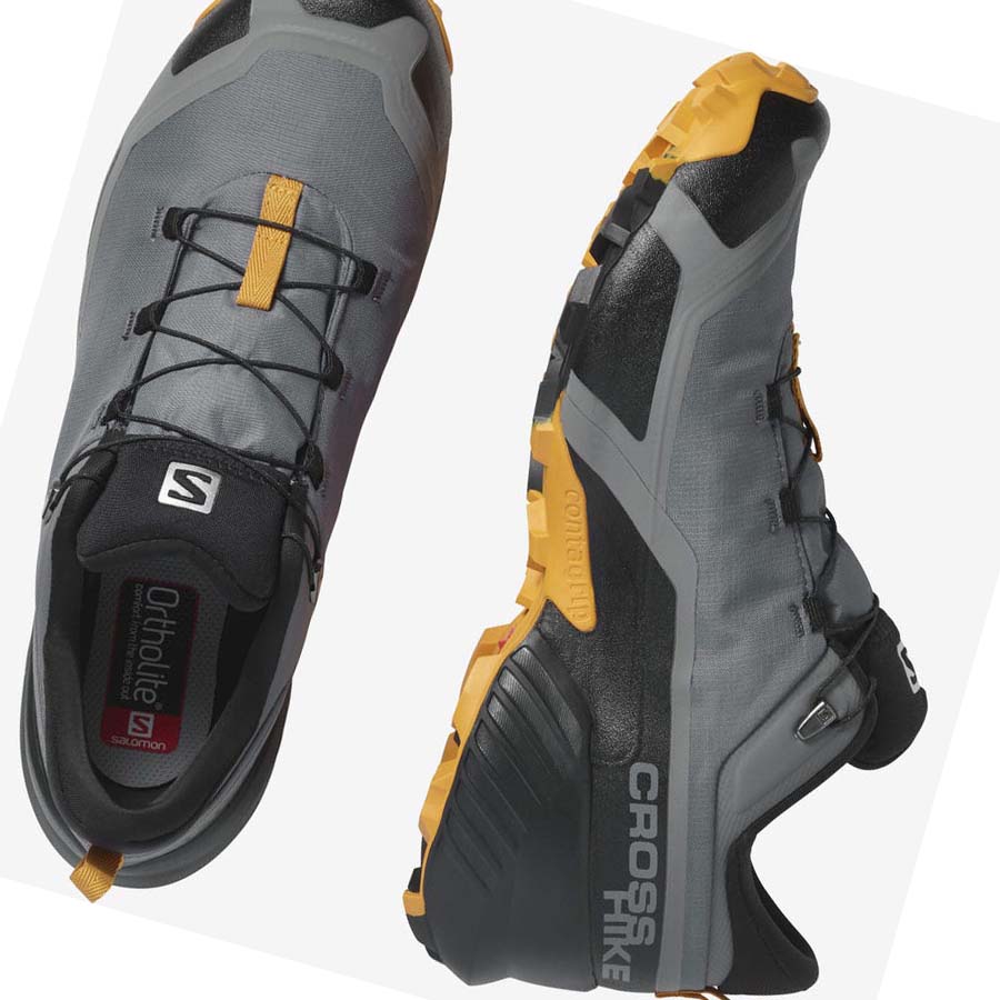 Salomon CROSS HIKE GORE-TEX Vandringsskor Herr Grå | SE18XYU