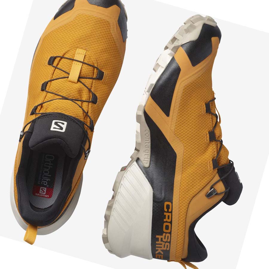 Salomon CROSS HIKE GORE-TEX Vandringsskor Herr Orange | SE19ZUT