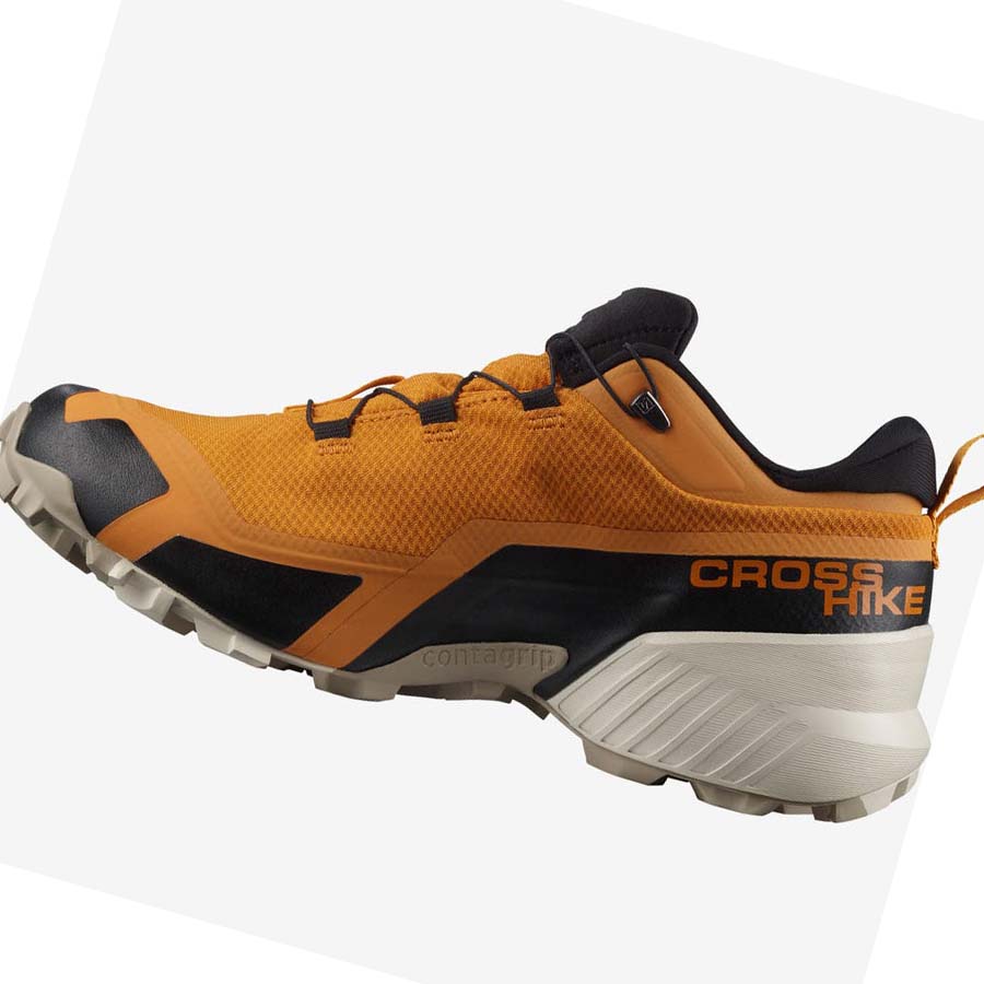 Salomon CROSS HIKE GORE-TEX Vandringsskor Herr Orange | SE19ZUT