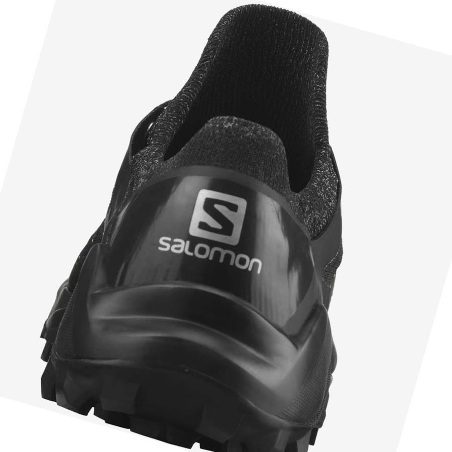 Salomon CROSS PRO 2 Trail löparskor Dam Svarta | SE851ZUT