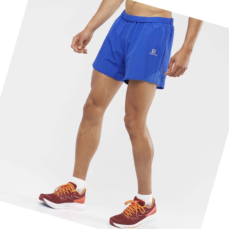 Salomon CROSS REBEL 5'' Shorts Herr Blå | SE449YXF