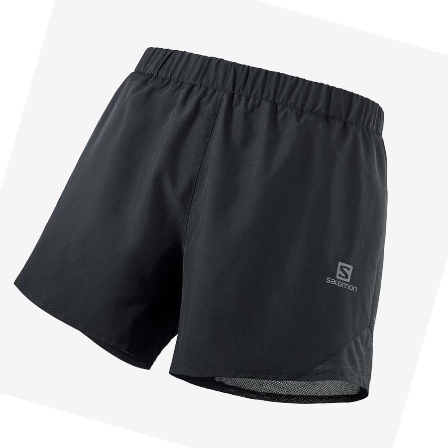 Salomon CROSS REBEL 5\'\' Shorts Herr Svarta | SE448UZG