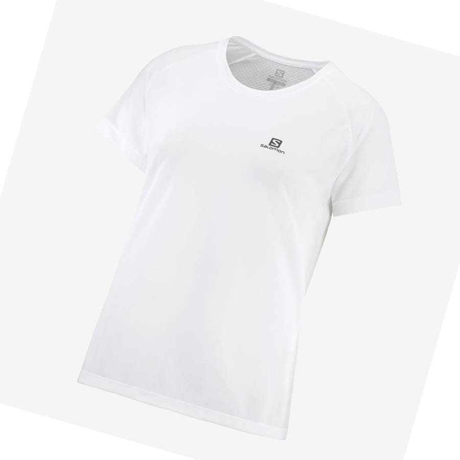 Salomon CROSS REBEL T-shirt Dam Vita | SE1053MQZ