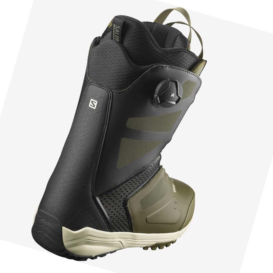 Salomon DIALOGUE DUAL BOA Pjäxor Herr Olivgröna Svarta | SE755SGL