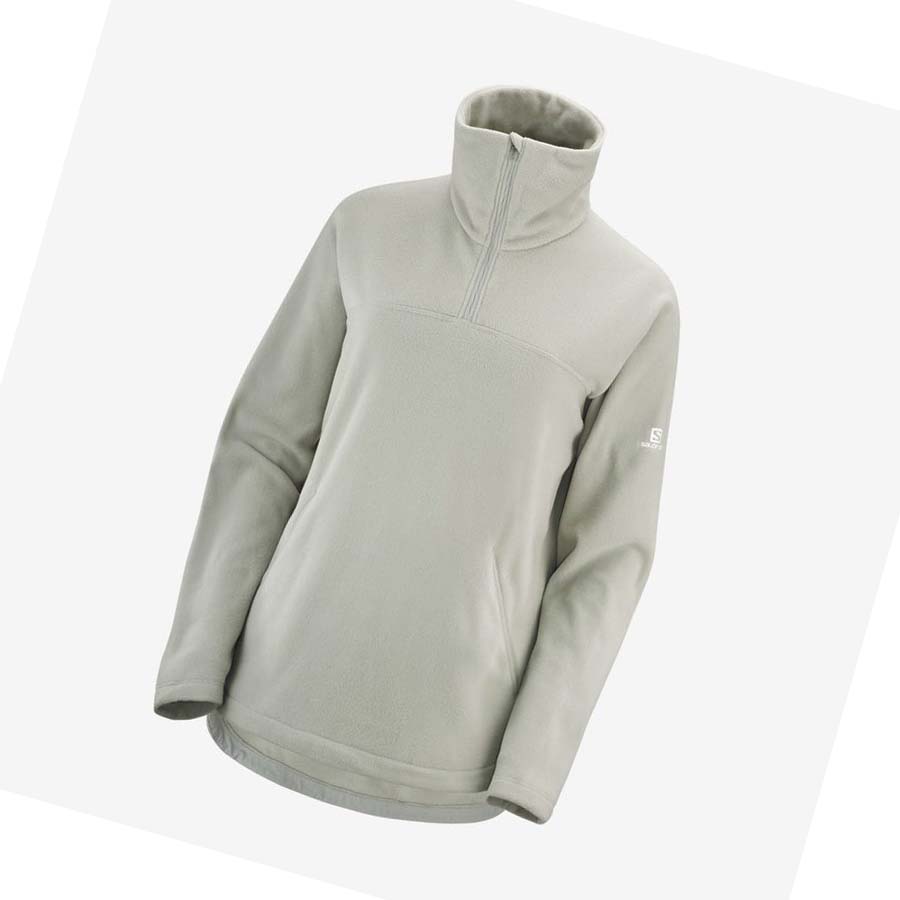 Salomon ESSENTIAL COSY FLEECE Hoodie Dam Vita | SE1109CTV