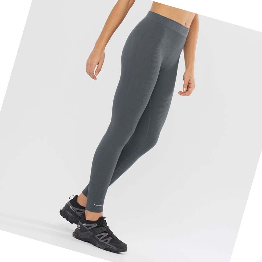 Salomon ESSENTIAL SEAMLESS Byxor Dam Svarta | SE1249SGL