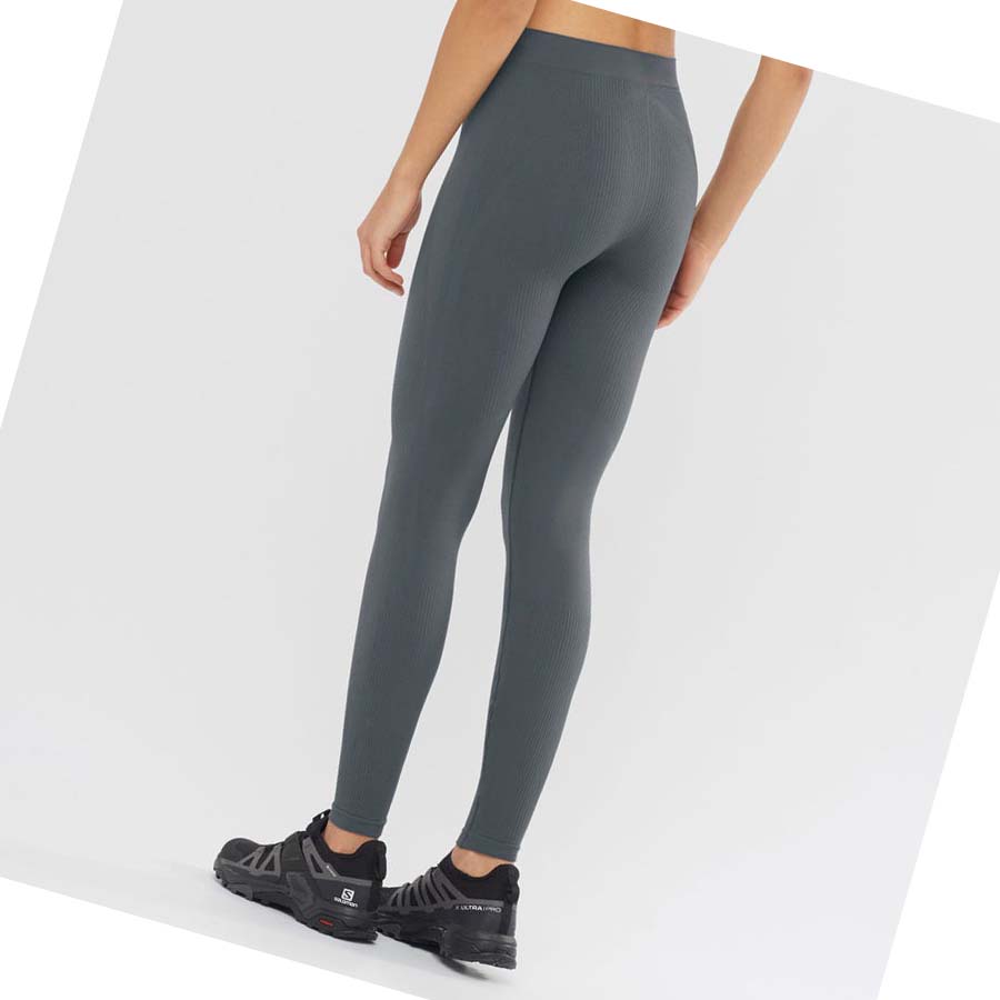 Salomon ESSENTIAL SEAMLESS Byxor Dam Svarta | SE1249SGL