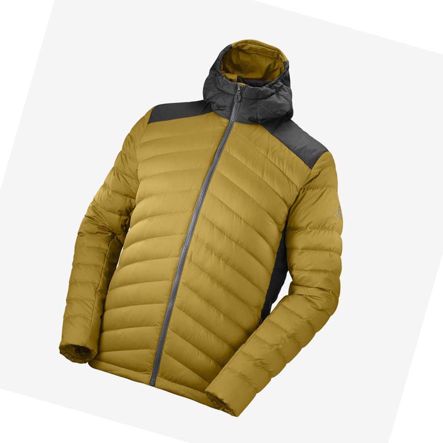 Salomon ESSENTIAL XWARM DOWN INSULATED Jacka Herr Gula | SE323WNB