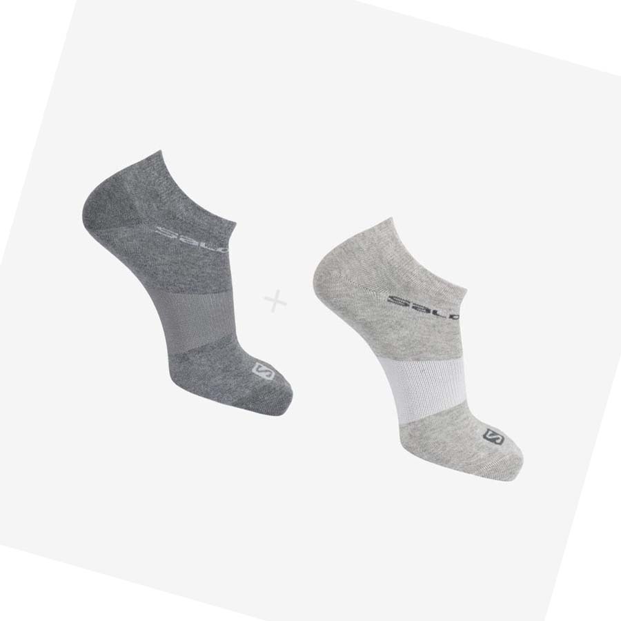 Salomon FESTIVAL 2-PACK Strumpor Dam Grå | SE1498HAP