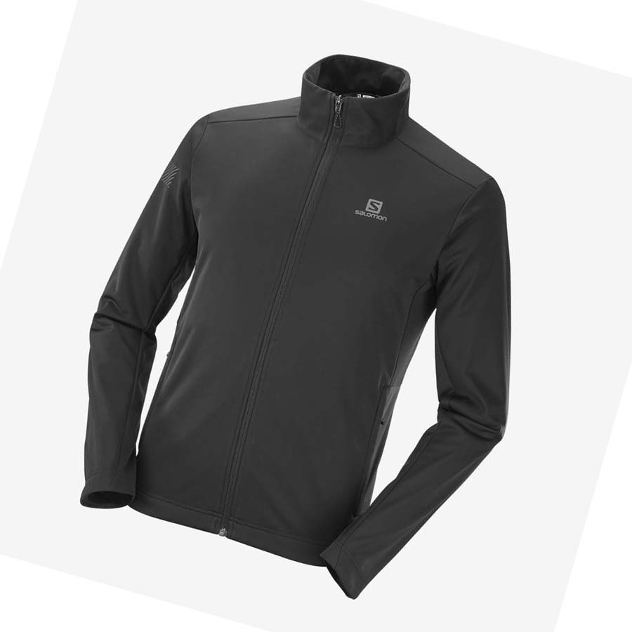 Salomon GORE TEX INFINIUM™ WINDSTOPPER® Jacka Herr Svarta | SE373RVD