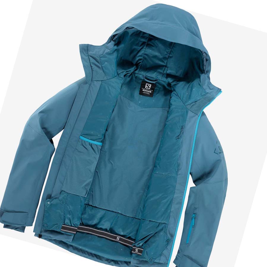 Salomon HIGHLAND INSULATED Jacka Herr Blå | SE329CTV