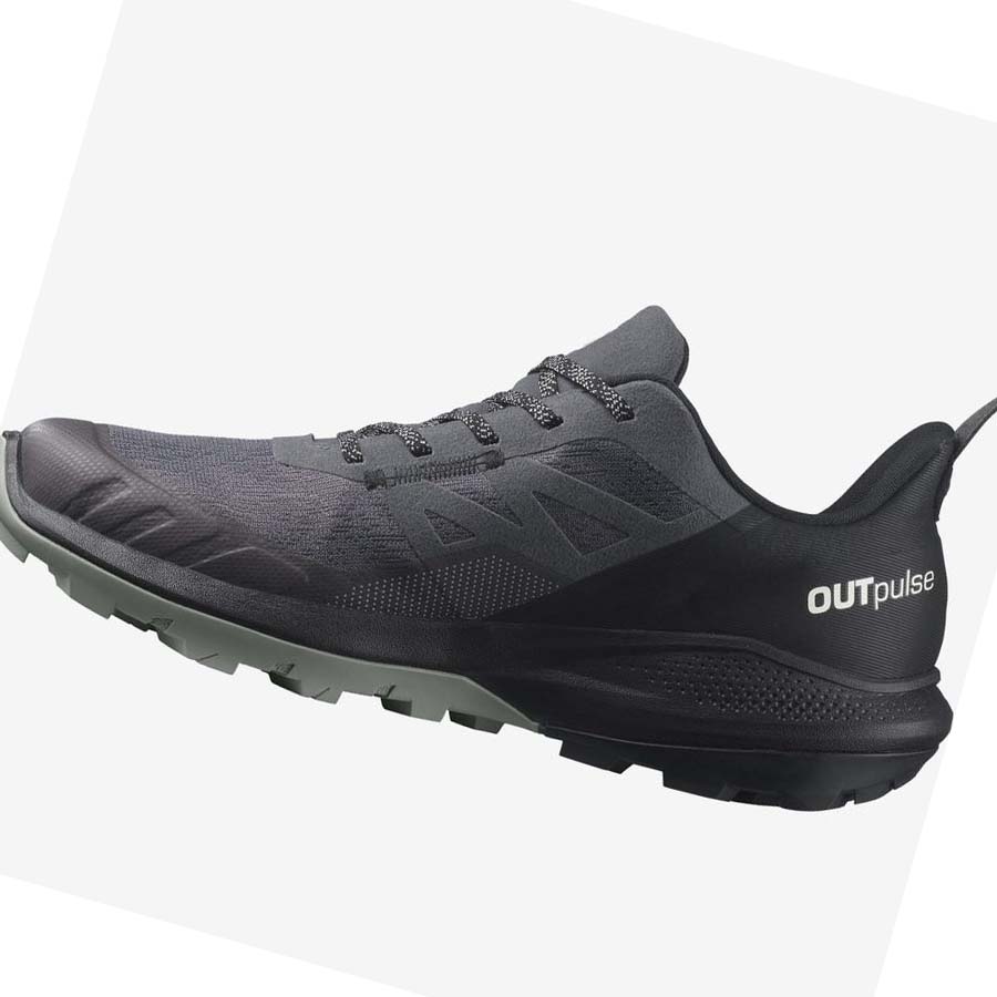 Salomon OUTPULSE GORE-TEX Vandringsskor Herr Grå | SE45ZUT