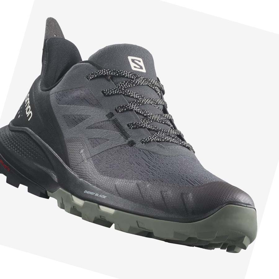 Salomon OUTPULSE GORE-TEX Vandringsskor Herr Grå | SE45ZUT