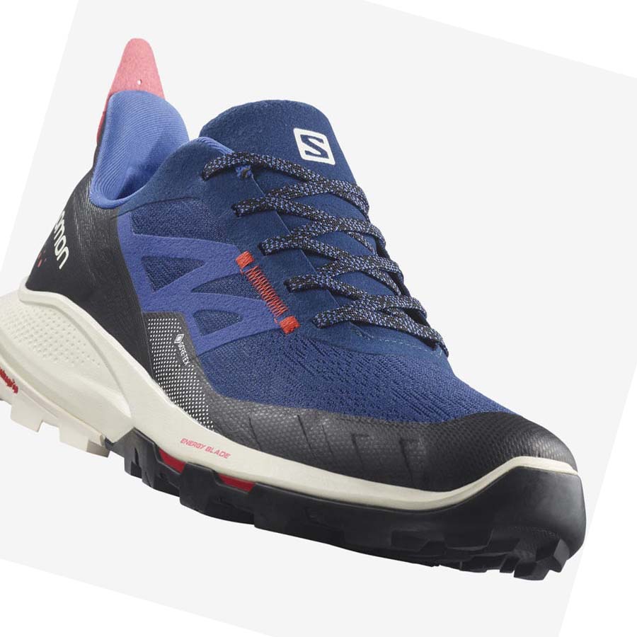 Salomon OUTPULSE GORE-TEX Vandringsskor Herr Marinblå | SE46LIS