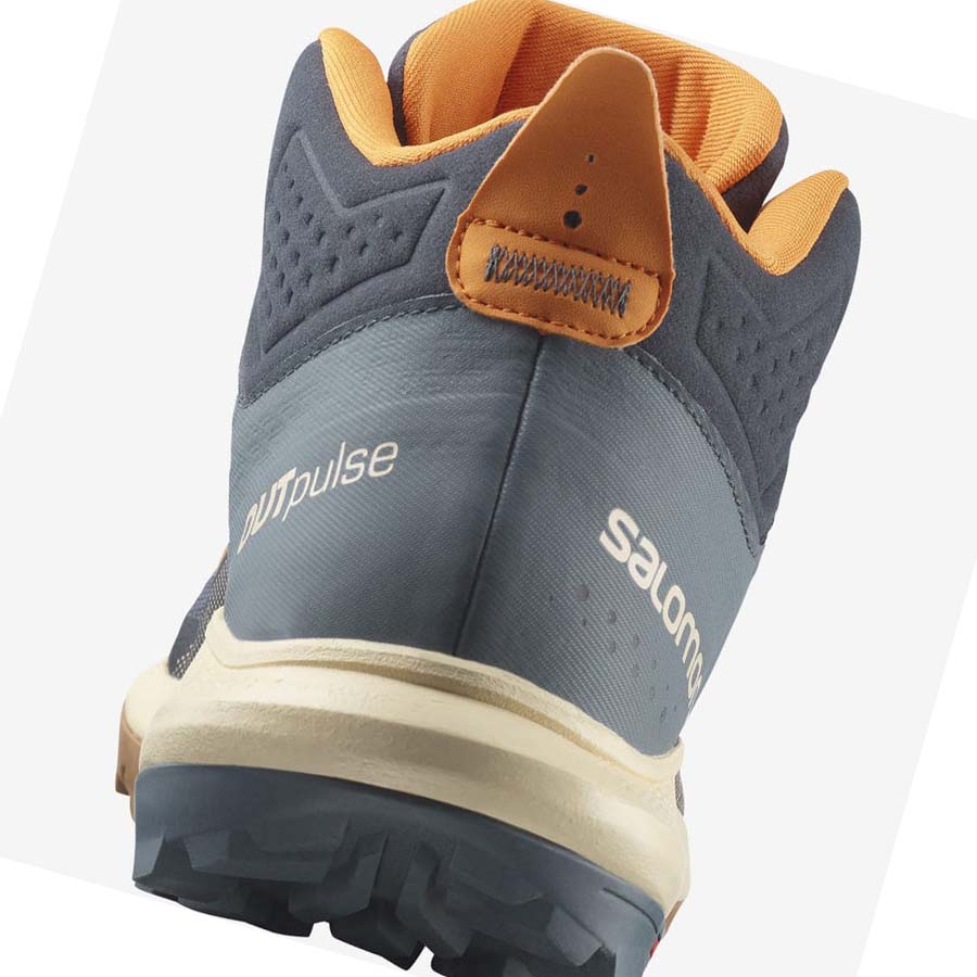 Salomon OUTPULSE MID GORE-TEX Vandringsskor Herr Grå | SE87RVD