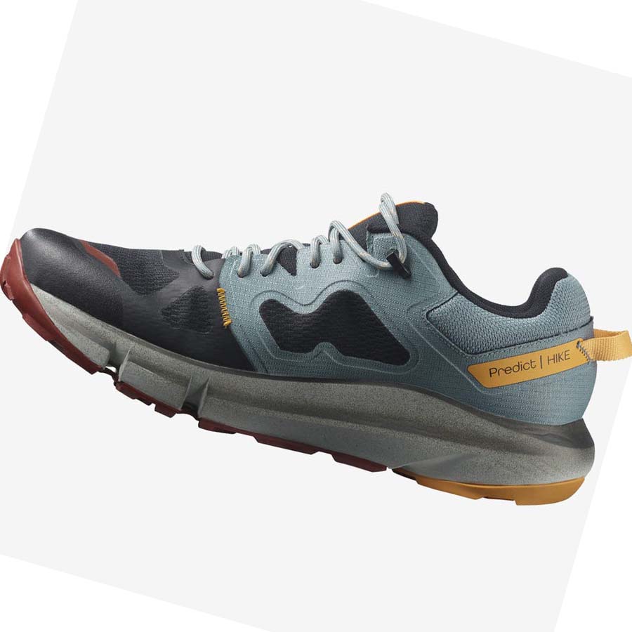 Salomon PREDICT HIKE GORE-TEX Vandringsskor Herr Svarta Orange | SE76GSO