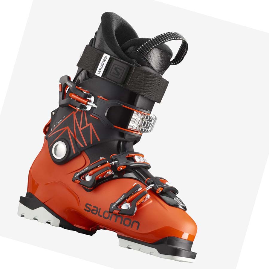 Salomon QST ACCESS 70 T Pjäxor Barn Orange Svarta | SE1620ILH