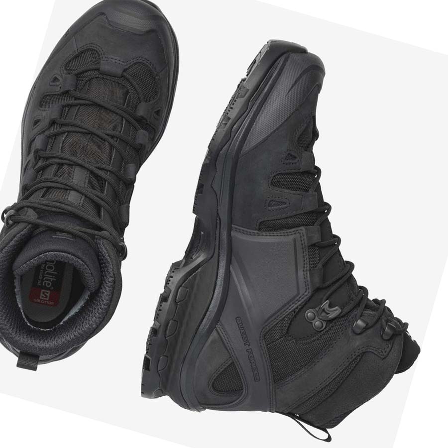 Salomon QUEST 4D GORE-TEX FORCES 2 EN Stövlar Herr Svarta | SE259FDN