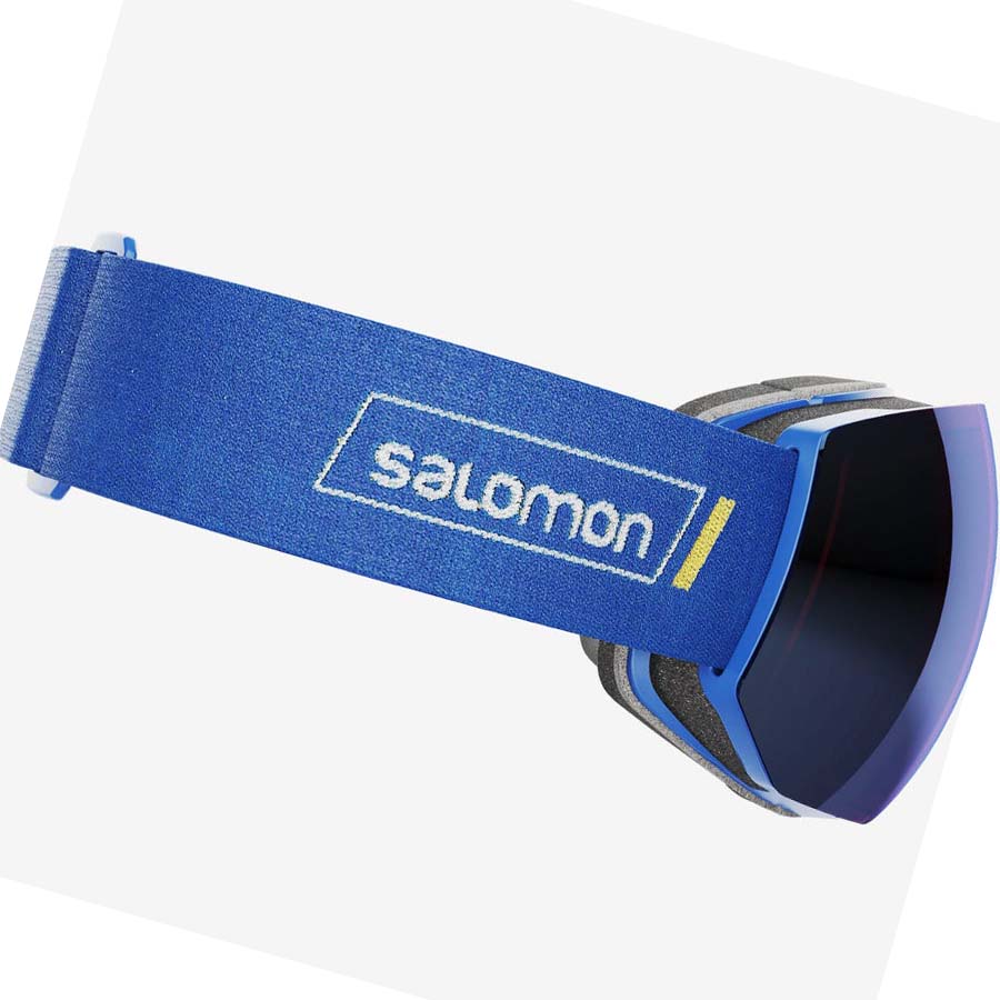 Salomon RADIUM PRO SIGMA Glasögon Herr Blå | SE733ILH