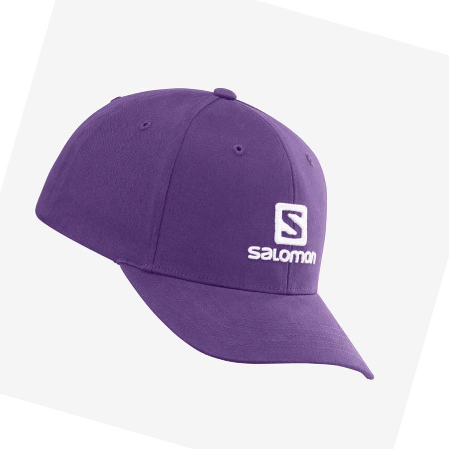 Salomon SALOMON LOGO Hatt Dam Lila | SE1473JPQ