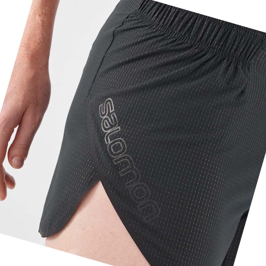 Salomon SENSE AERO 3'' Shorts Dam Svarta | SE1286QMA