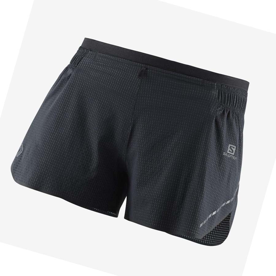 Salomon SENSE AERO 3\'\' Shorts Dam Svarta | SE1286QMA