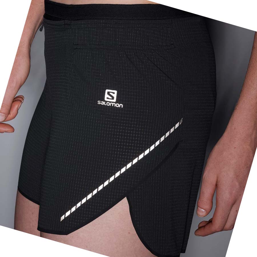 Salomon SENSE AERO 5'' Shorts Dam Svarta | SE1288NWY