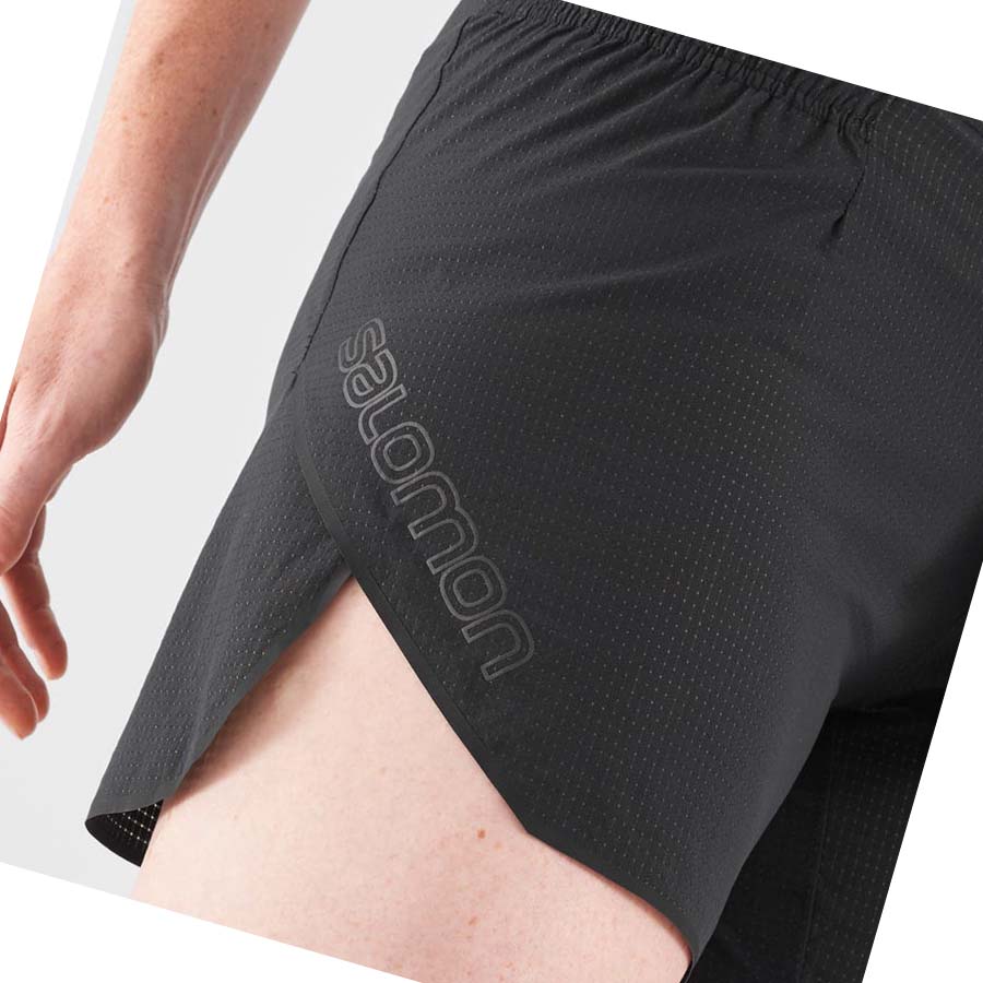 Salomon SENSE AERO 5'' Shorts Dam Svarta | SE1288NWY