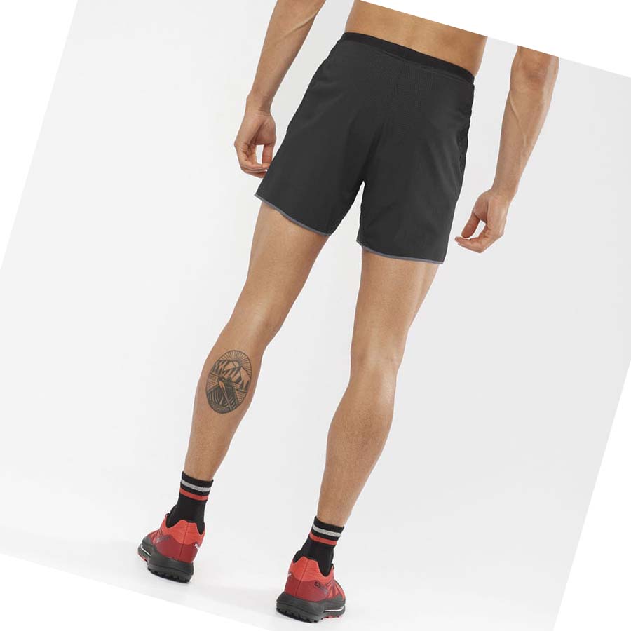 Salomon SENSE AERO 5'' Shorts Herr Svarta | SE468DFM