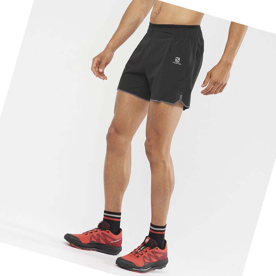 Salomon SENSE AERO 5'' Shorts Herr Svarta | SE468DFM