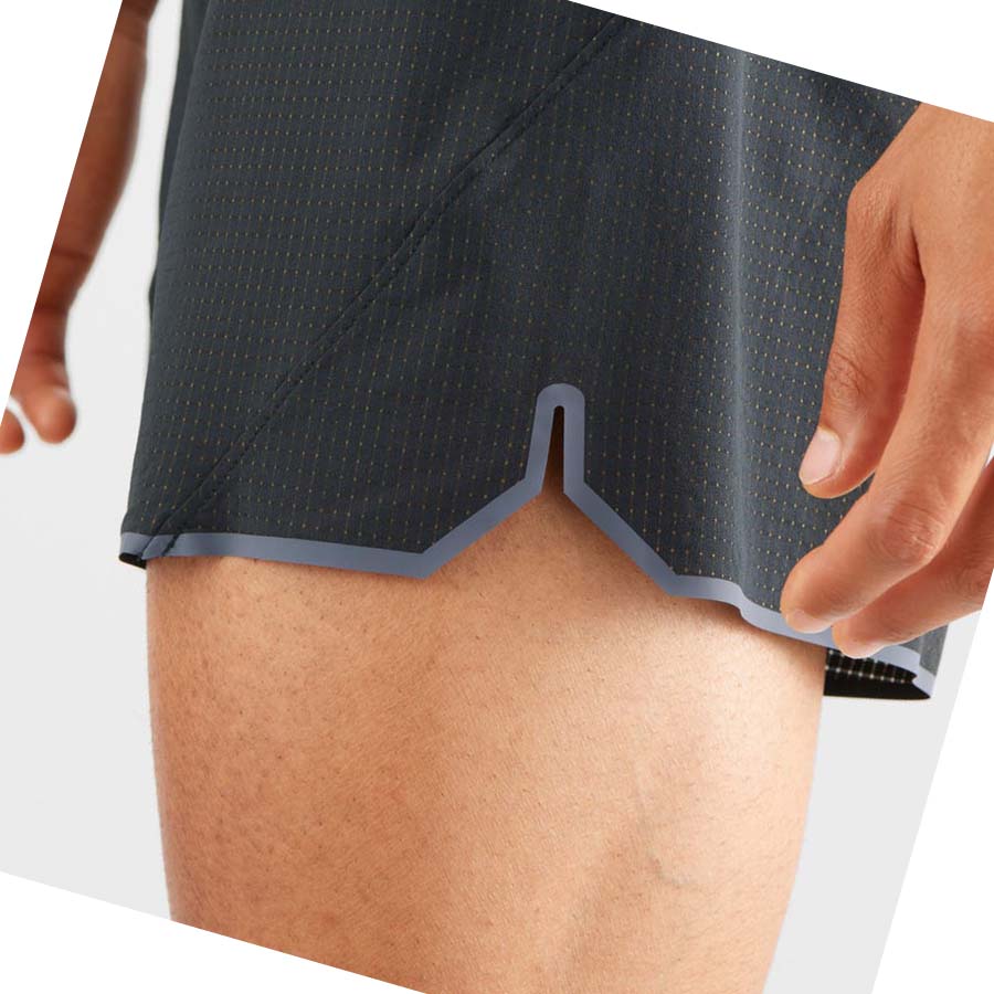 Salomon SENSE AERO 5'' Shorts Herr Svarta | SE468DFM