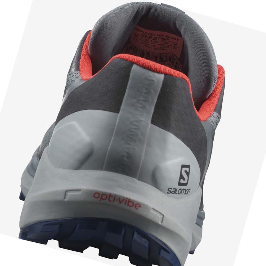 Salomon SENSE RIDE 4 GORE-TEX INVISIBLE FIT Trail löparskor Herr Olivgröna | SE108OKI