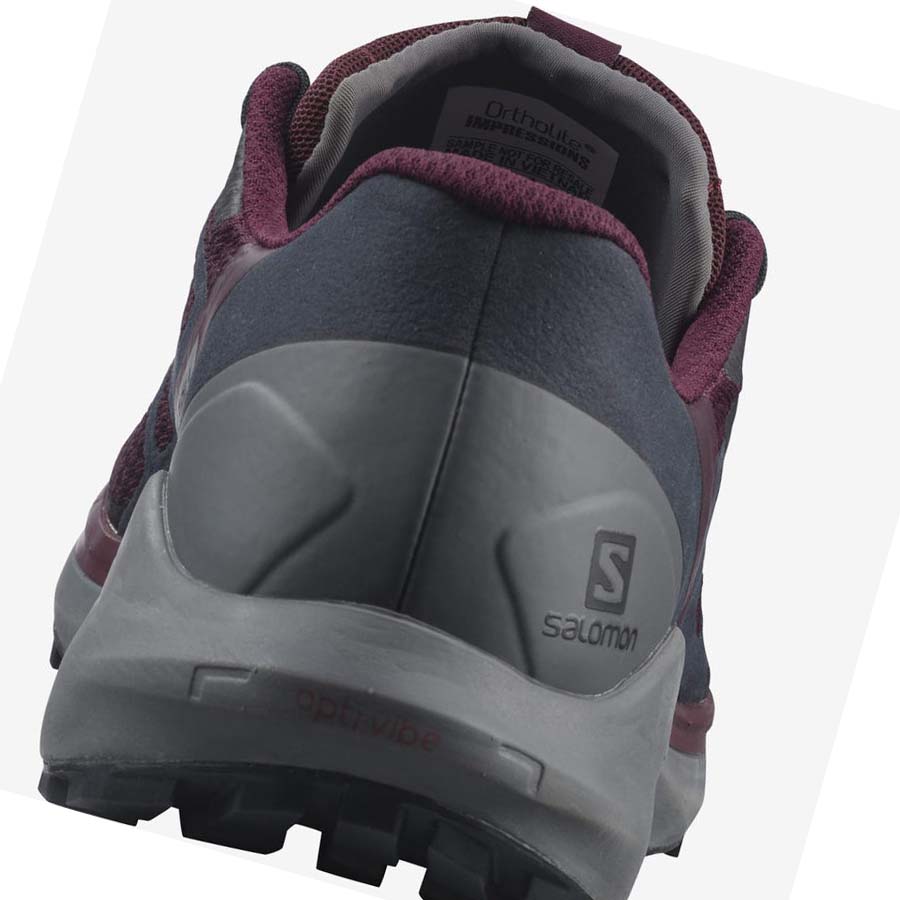 Salomon SENSE RIDE 4 Trail löparskor Dam Lila | SE877ZUT