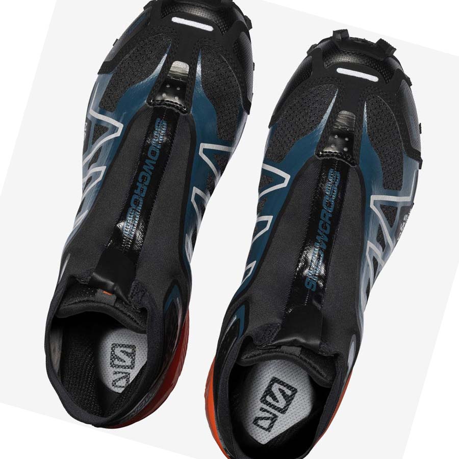 Salomon SNOWCROSS ADVANCED Sneakers Dam Svarta Gröna | SE943YXF