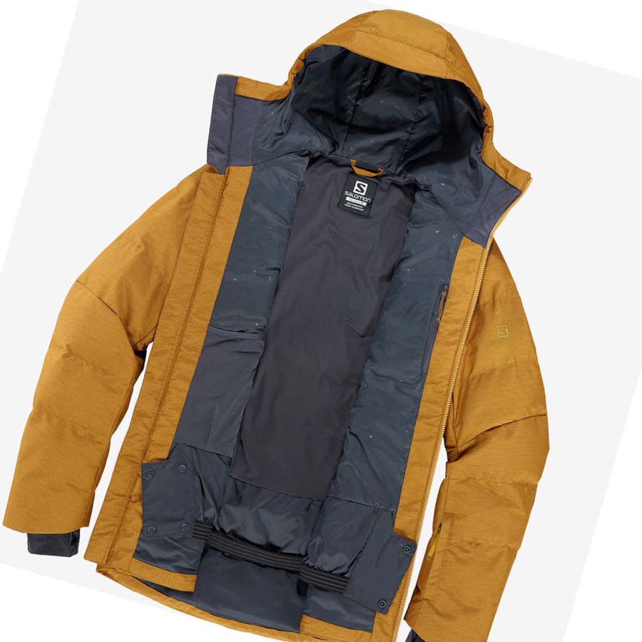 Salomon SNOWSHELTER INSULATED Jacka Herr Bruna | SE326NWY