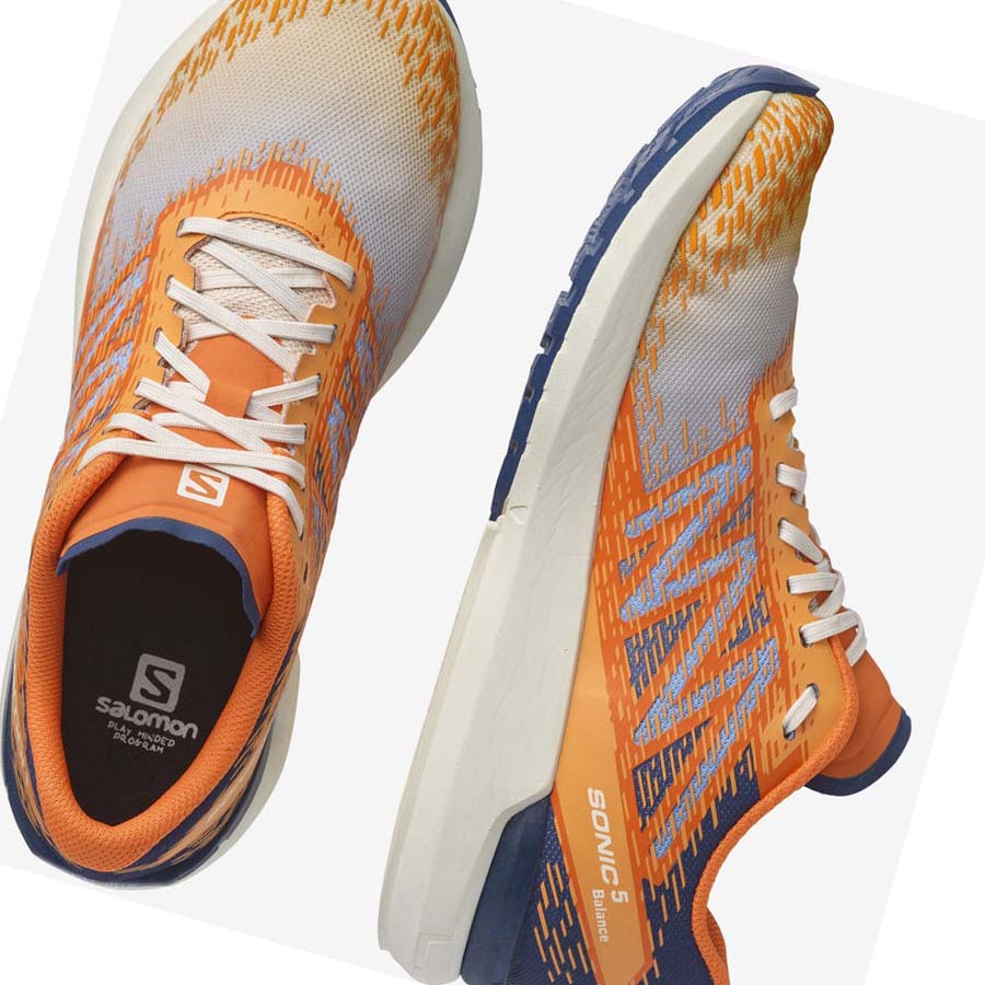 Salomon SONIC 5 BALANCE Löparskor Herr Orange | SE161ILH