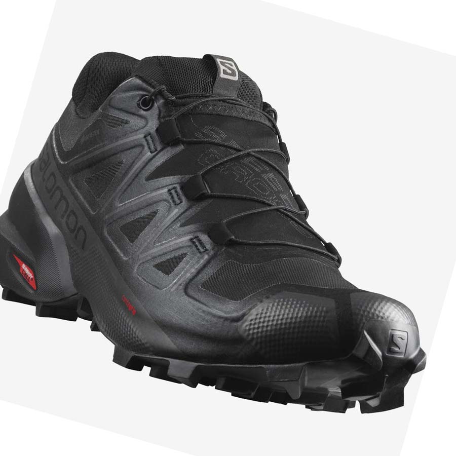 Salomon SPEEDCROSS 5 GORE-TEX Trail löparskor Herr Svarta | SE116QMA