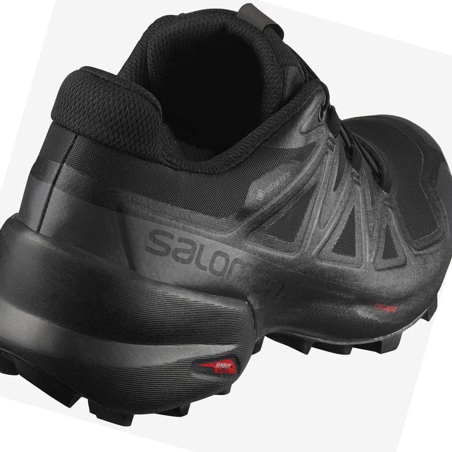 Salomon SPEEDCROSS 5 GORE-TEX Trail löparskor Herr Svarta | SE116QMA