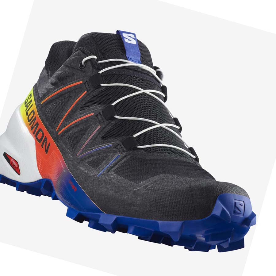 Salomon SPEEDCROSS 5 RACING PACK Trail löparskor Dam Svarta Gula | SE850XYU