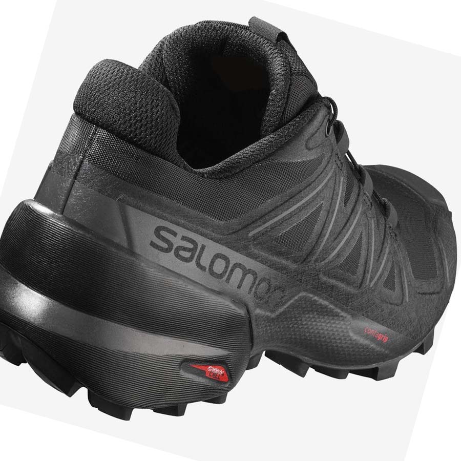 Salomon SPEEDCROSS 5 Trail löparskor Dam Svarta | SE881HAP