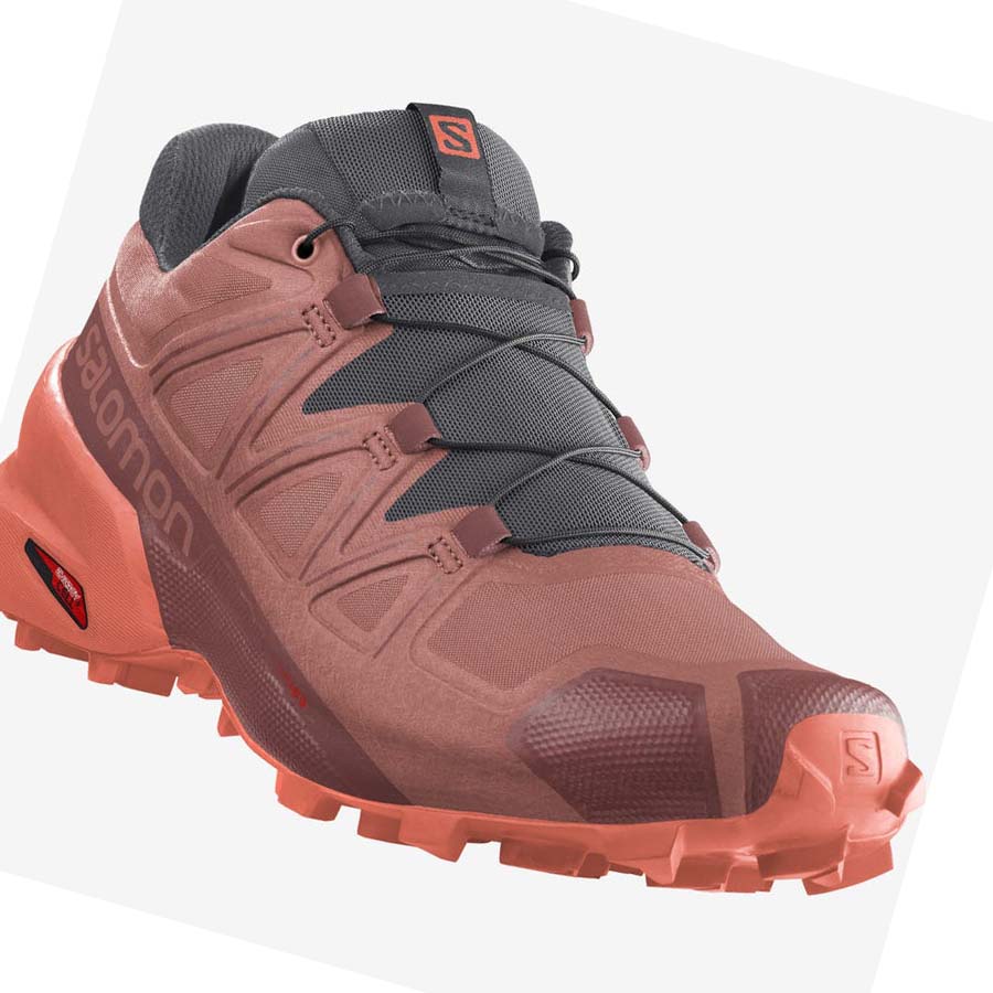 Salomon SPEEDCROSS 5 Trail löparskor Dam Orange | SE882GSO