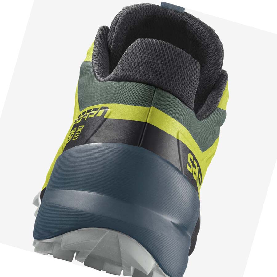 Salomon SPEEDCROSS 5 Trail löparskor Herr Gula Svarta | SE114EBC