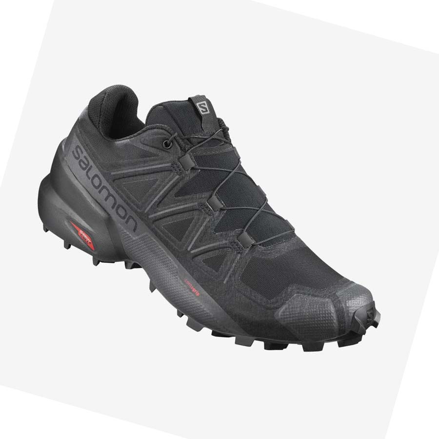 Salomon SPEEDCROSS 5 WIDE Trail löparskor Herr Svarta | SE102GSO