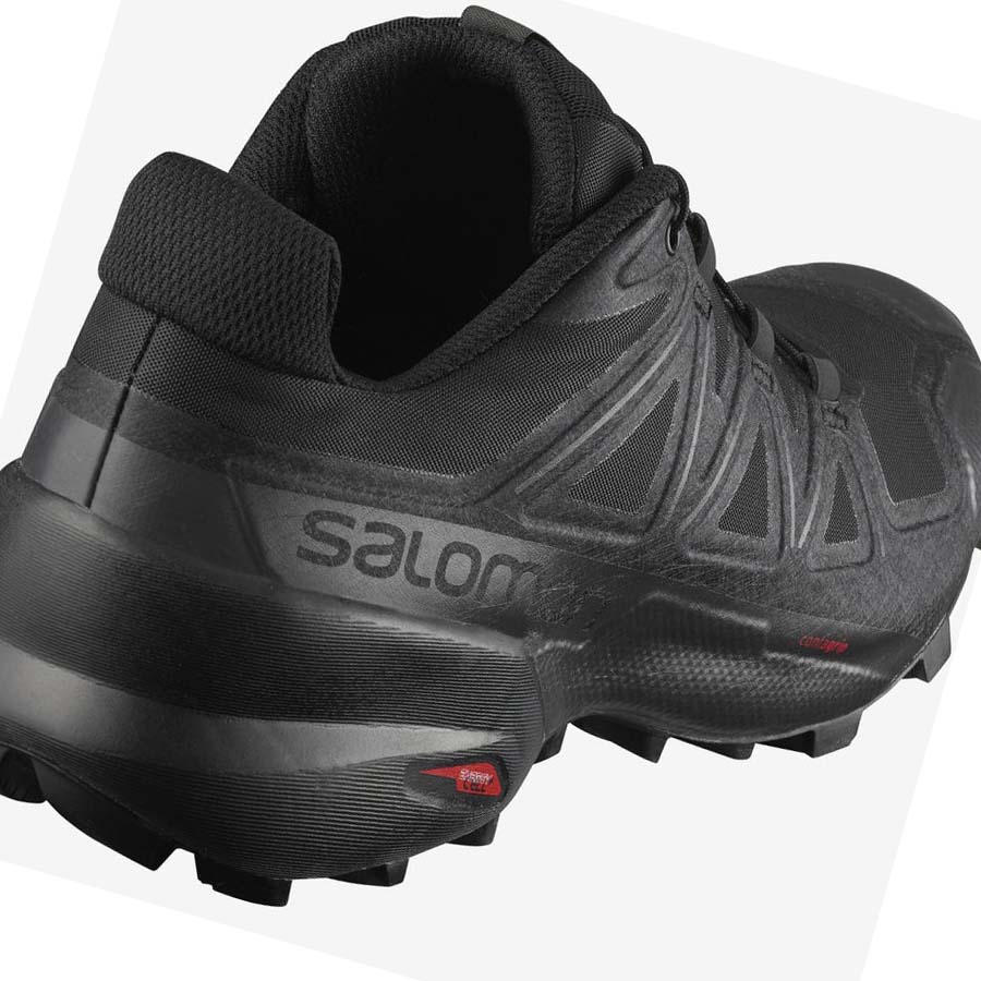 Salomon SPEEDCROSS 5 WIDE Trail löparskor Herr Svarta | SE102GSO